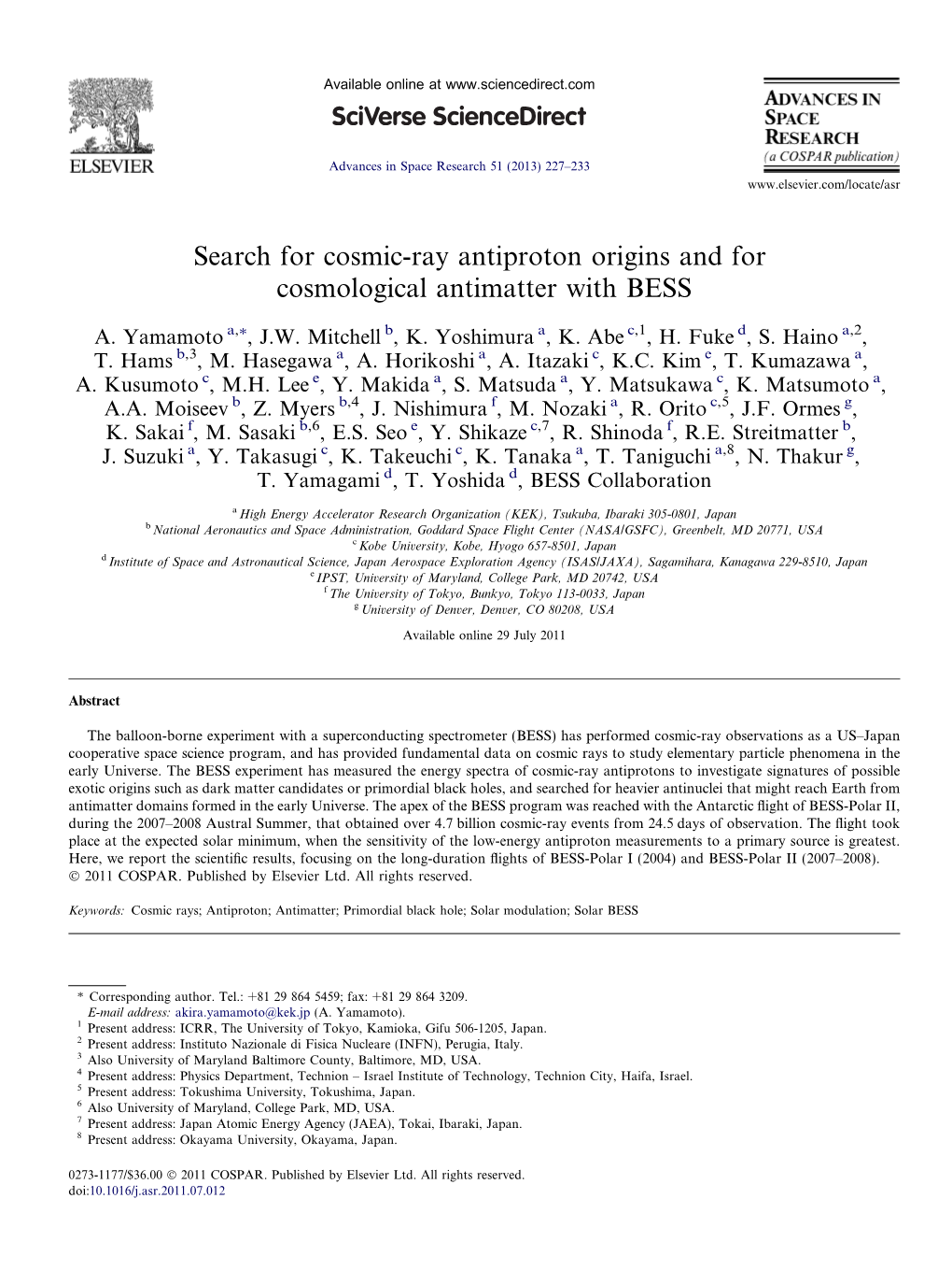 Search for Cosmic-Ray Antiproton Origins and for Cosmological Antimatter with BESS