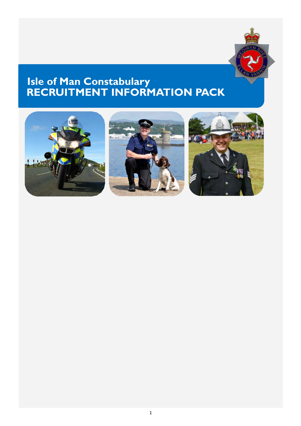 Information Pack Containing All Documents for the IOM