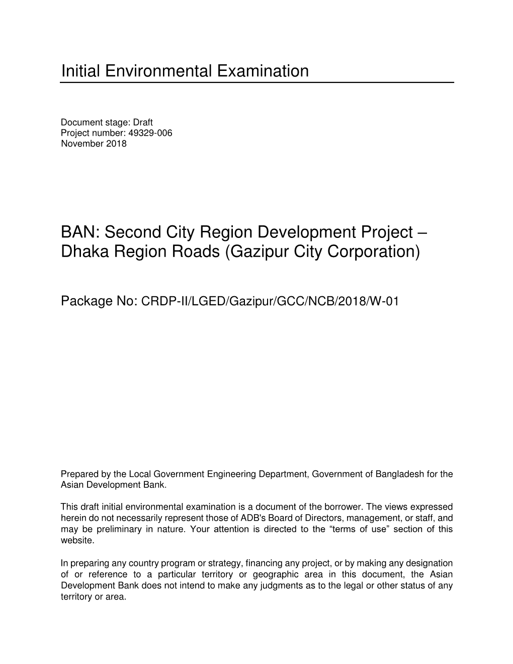 49329-006: Second City Region Development Project