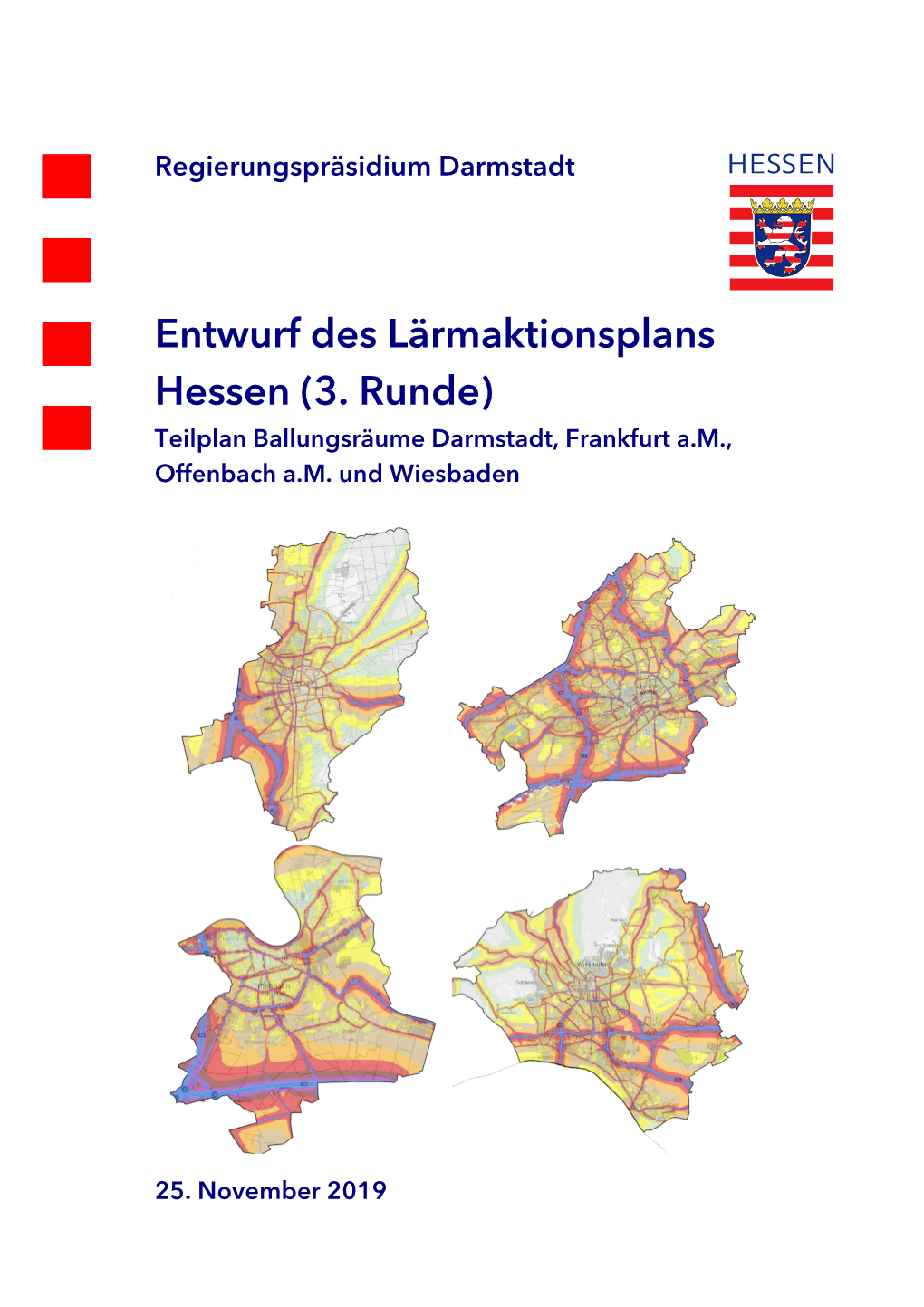 Entwurf Des Lärmaktionsplans Hessen (3. Runde)