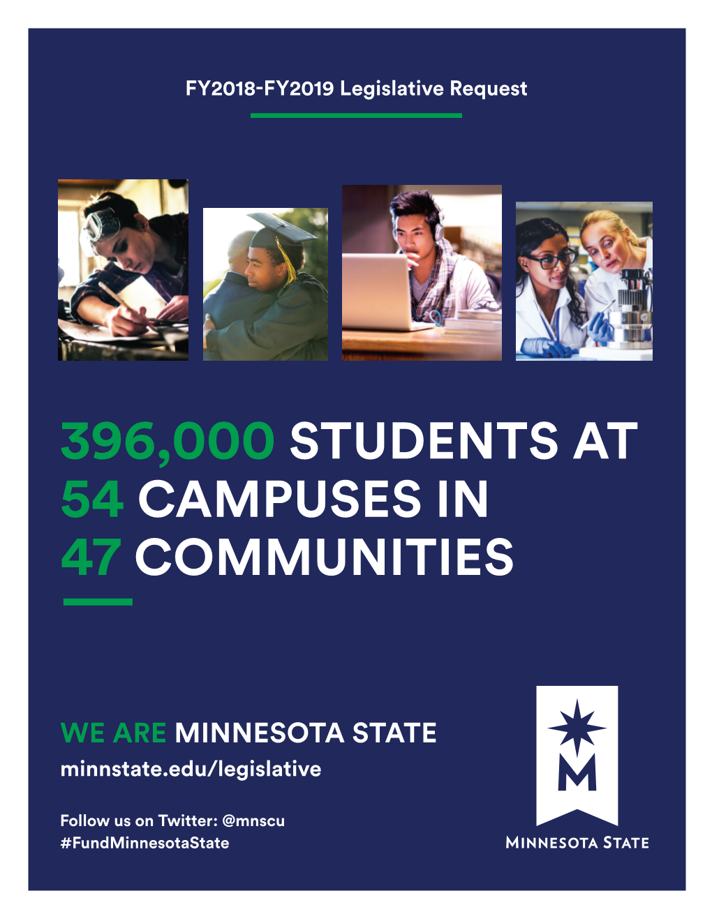 396,000 Students at 54 Campuses in 47 Communities