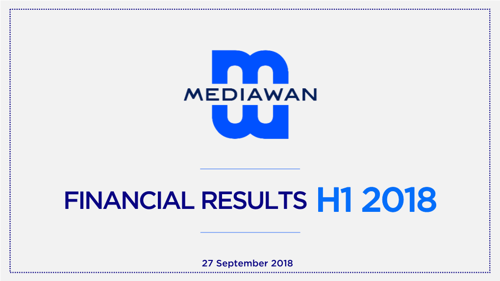 Revenues and Profit ✓ Confirmed Perspectives for Fy18 and Mid - Term