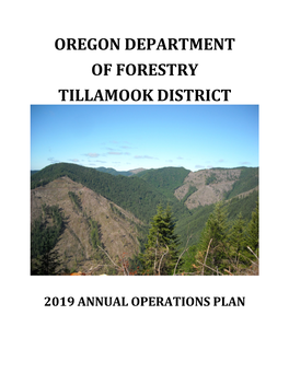 Oregon Department of Forestry Tillamook District