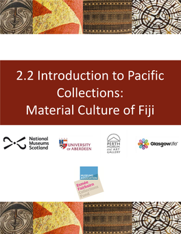 Material Culture of Fiji