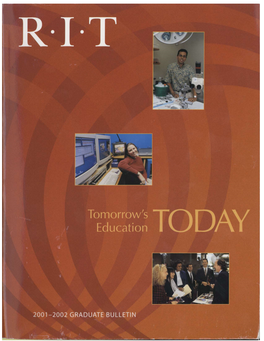 Graduate Education at RIT 1 Vidual Basis