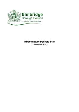 Infrastructure Delivery Plan December 2018