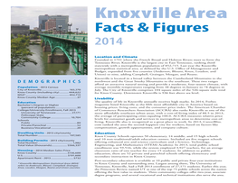 Knoxville Area Per Capita Income Was $37,864, a 5.6 Percent Increase