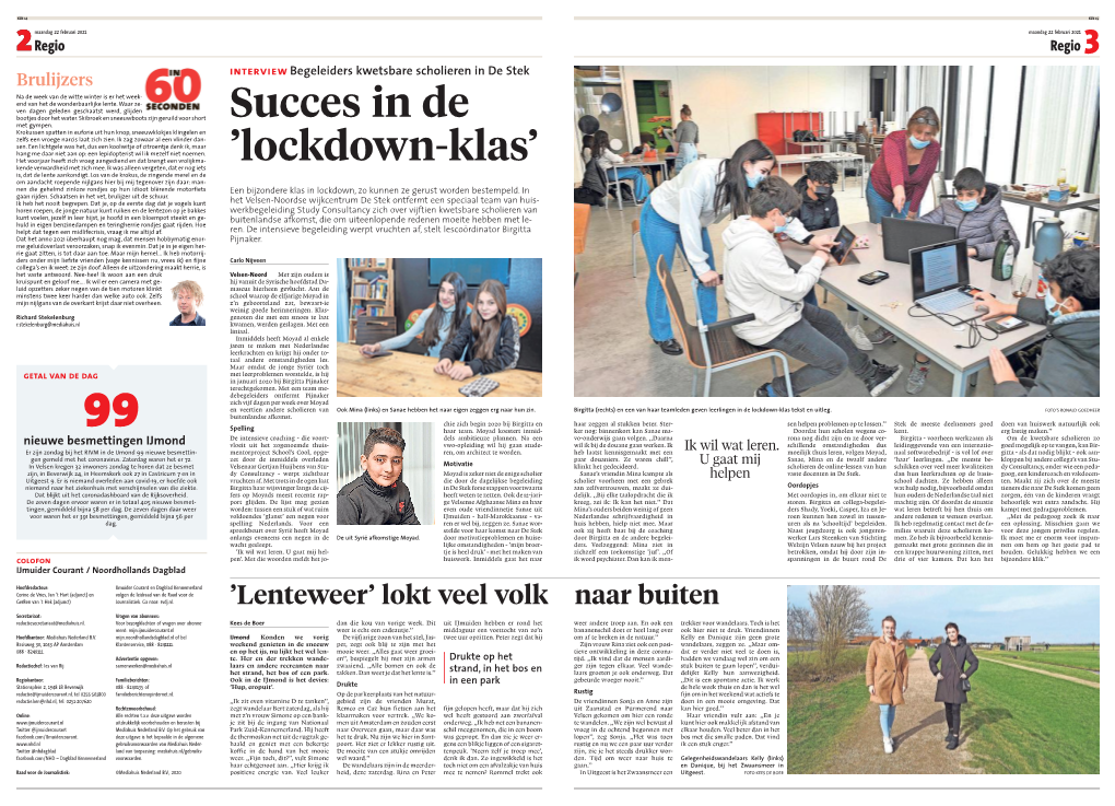 Lockdown-Klas’ Kende Verwardheid Met Zich Mee