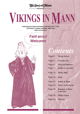 Vikings in Mann Teachers' Guide
