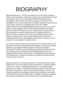 Michael Buchanan Biog 25.09.19