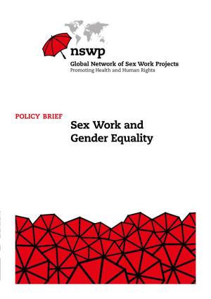 Sex Work and Gender Equality, NSWP