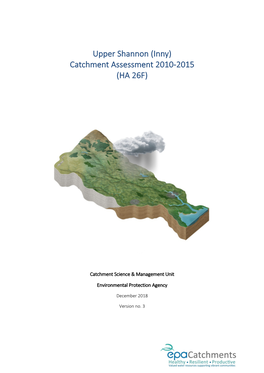 Upper Shannon (Inny) Catchment Assessment 2010-2015 (HA 26F)