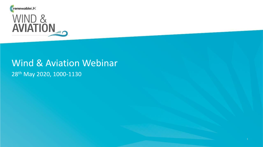 Wind & Aviation Webinar