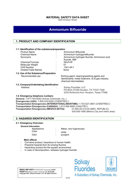 Ammonium Bifluoride