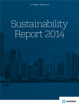 Maersk Sustainability Report 2014