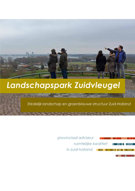 Landschapspark Zuidvleugel