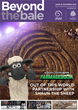 Out of This World Partnership with Shaun the Sheep