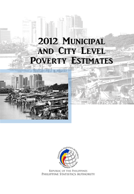 2012 Municipal and City Level Poverty Estimates