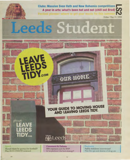 Your Guide to Moving House and Leaving Leeds Tidy