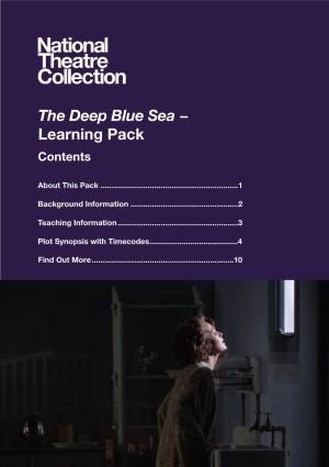 The Deep Blue Sea − Learning Pack Contents