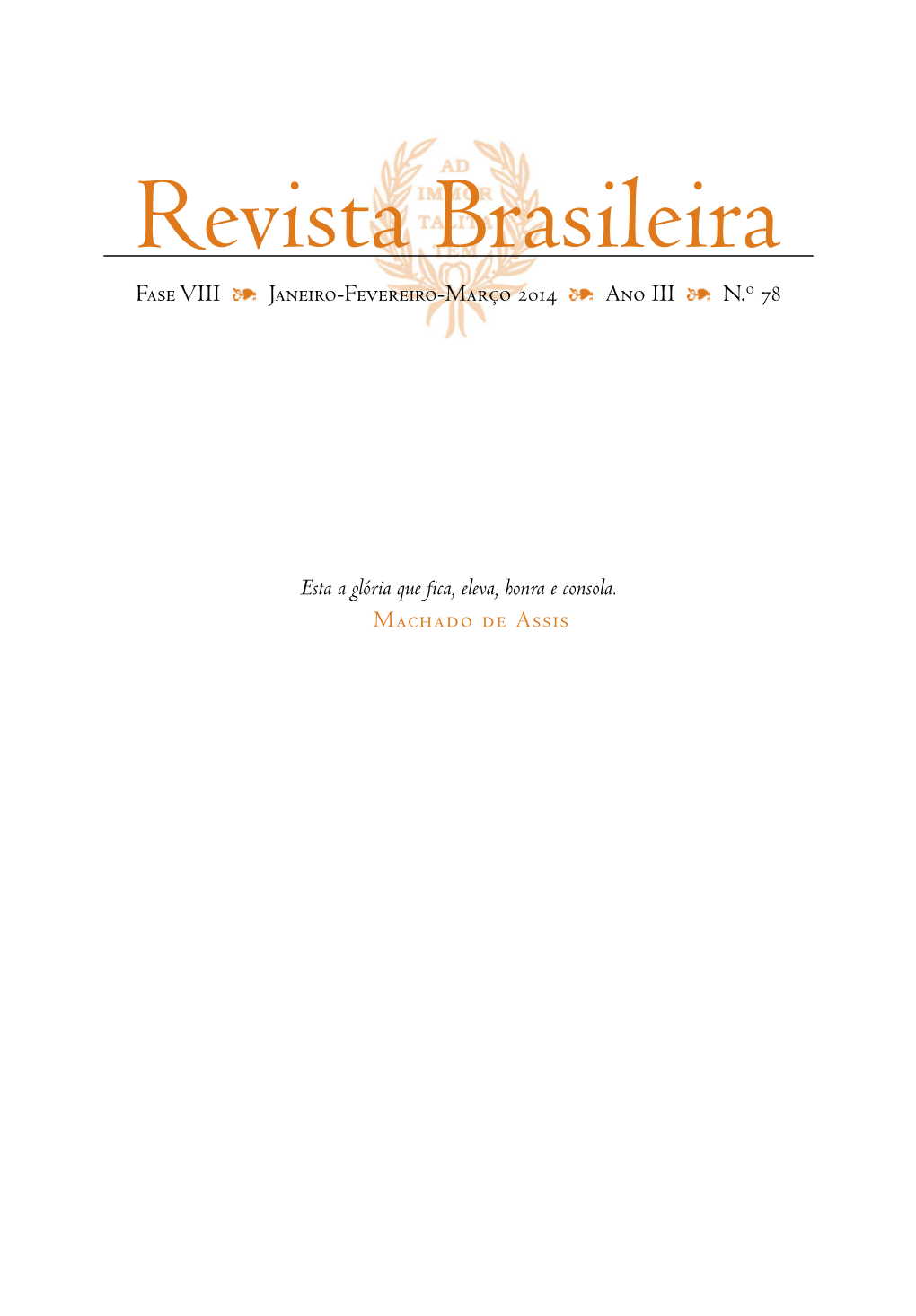 Revista Brasileira 78