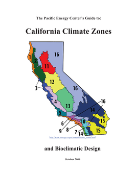 California Climate Zones