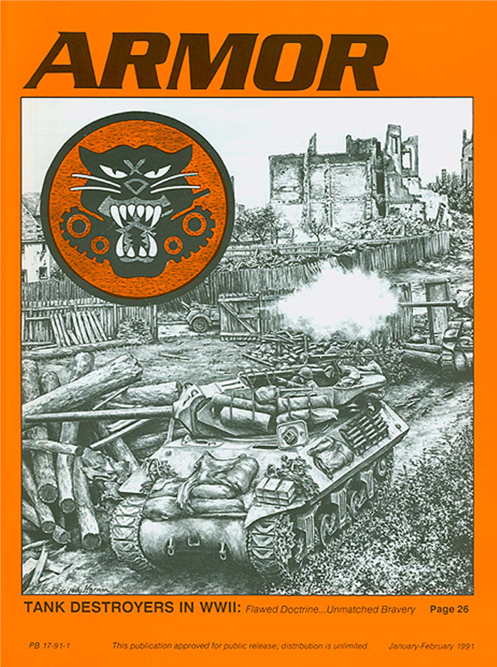 ARMOR, January-February 1991 Edition