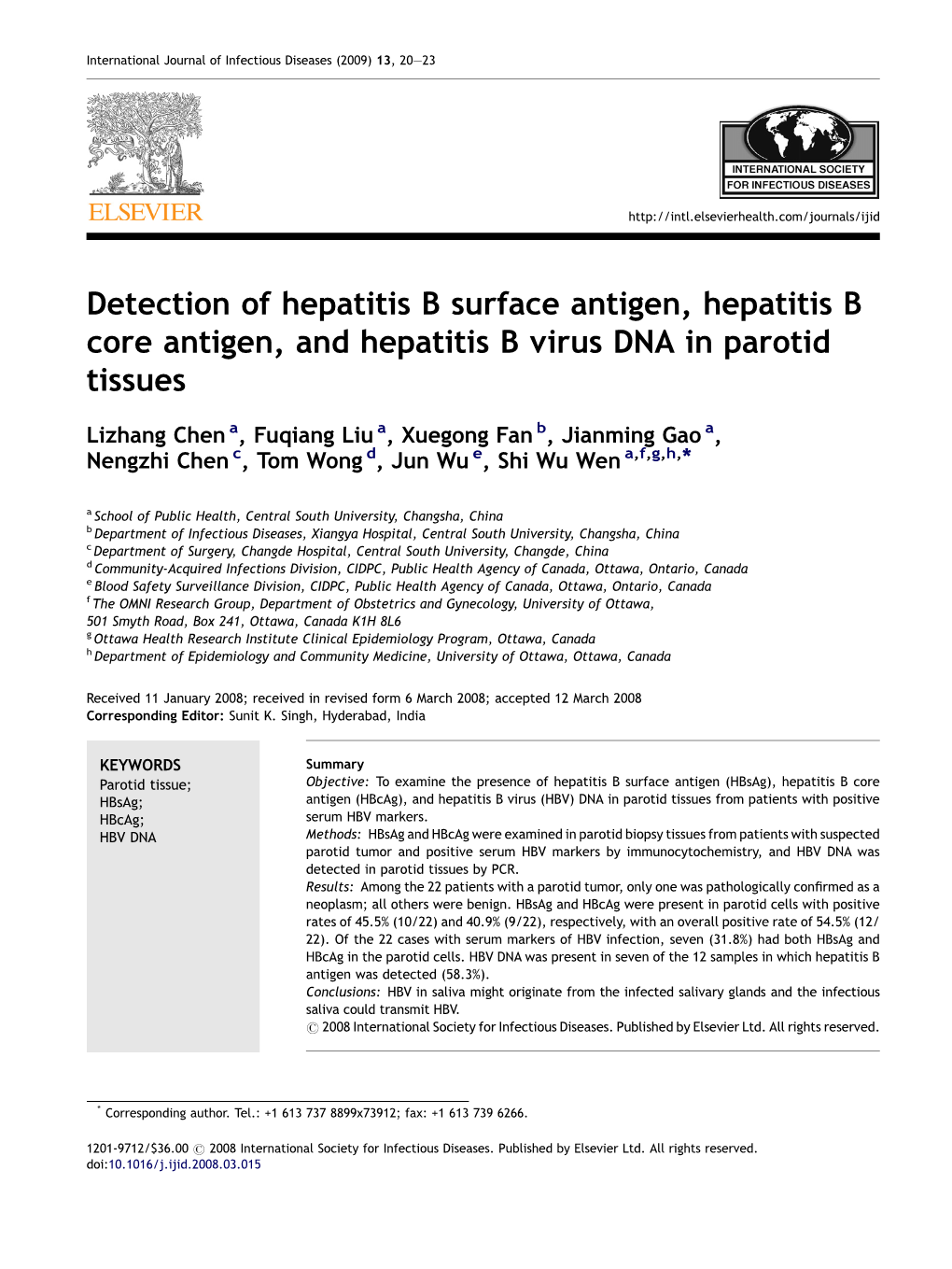 Detection Of Hepatitis B Surface Antigen, Hepatitis B Core Antigen, And ...