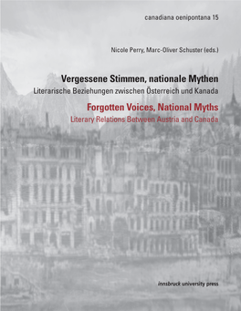 Vergessene Stimmen, Nationale Mythen