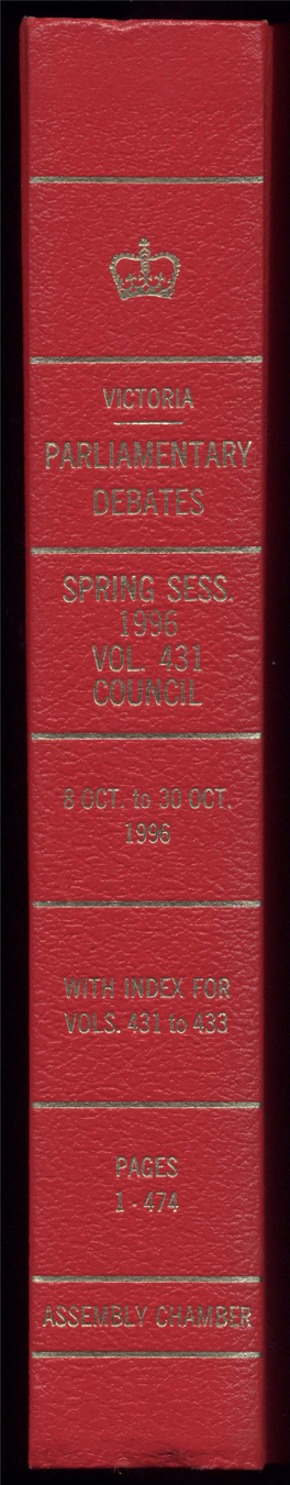 9 October 1996 Council