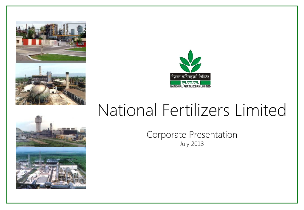 National Fertilizers Limited