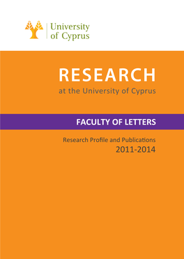 RESEARCH at the University of Cyprus