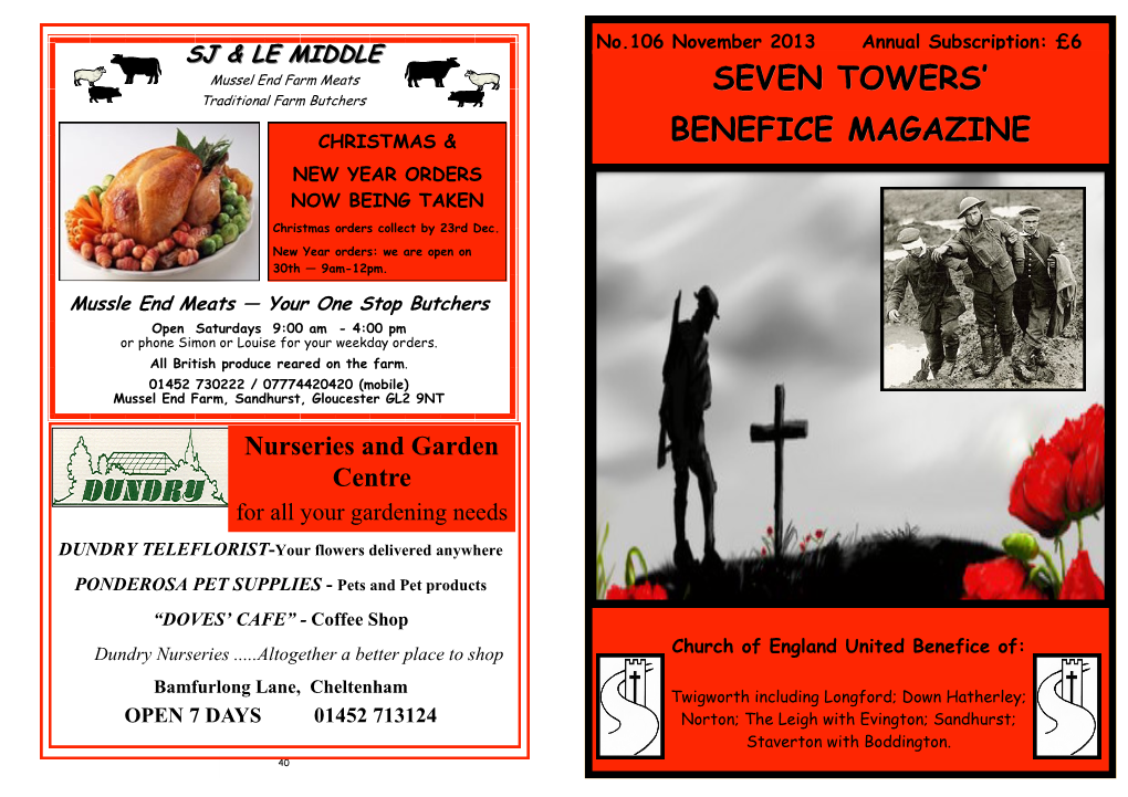 Seven Towers' Benefice Magazine