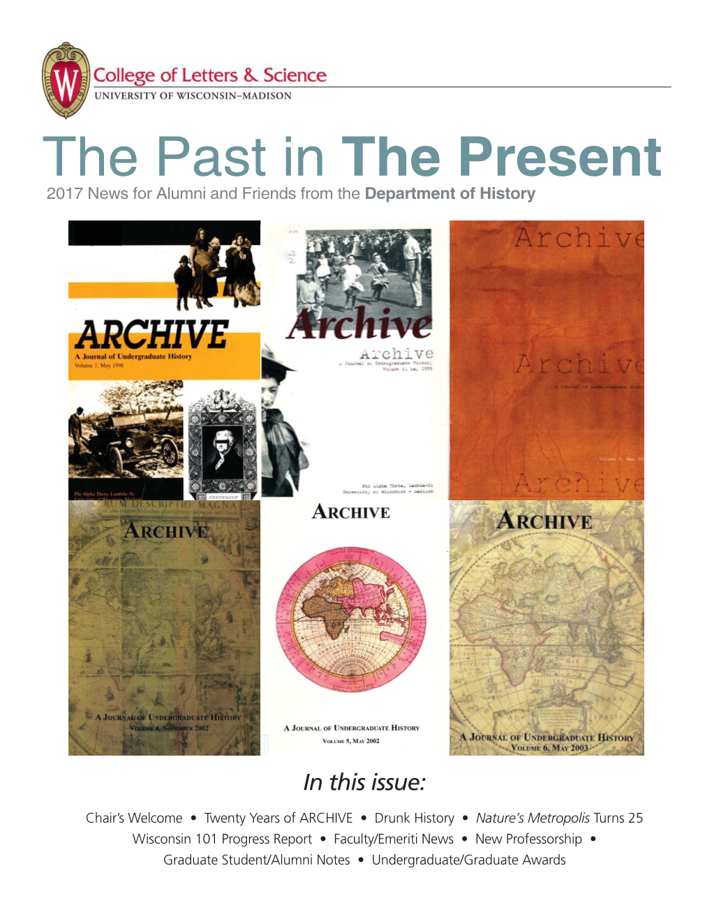 History Newsletter 2017-18 – “The Past in the Present”
