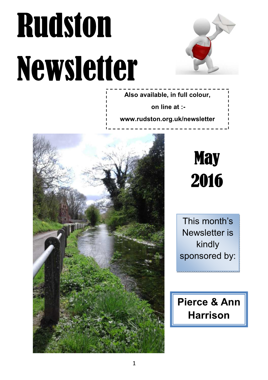 April 2016 Rudston News .Pub