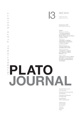 Plato Journal
