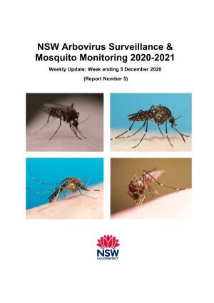 NSW Arbovirus Surveillance & Mosquito Monitoring