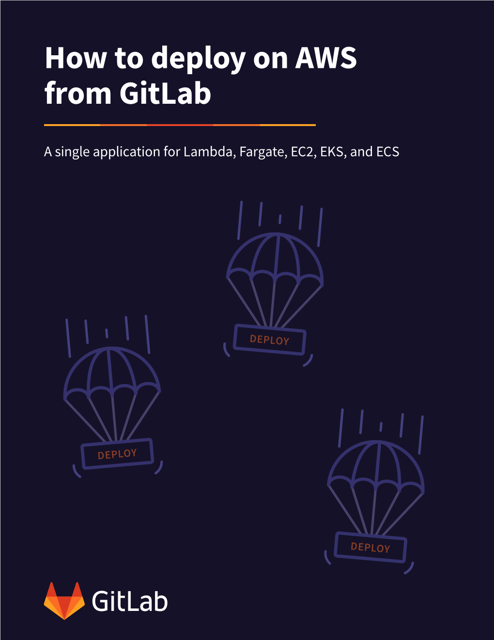How to Deploy on AWS from Gitlab