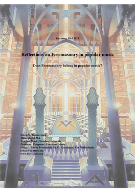 Reflections on Freemasonry in Popular Music