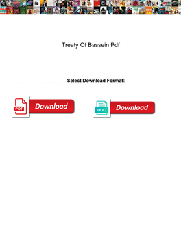 Treaty of Bassein Pdf Cert