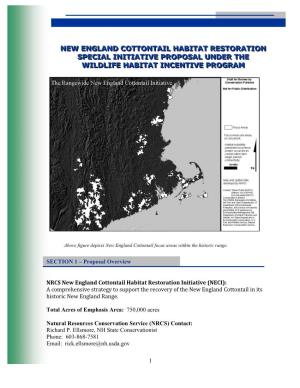 Habitat Restoration Initiative (NECI): a Comprehensive Strategy to Support the Recovery of the New England Cottontail in Its Historic New England Range