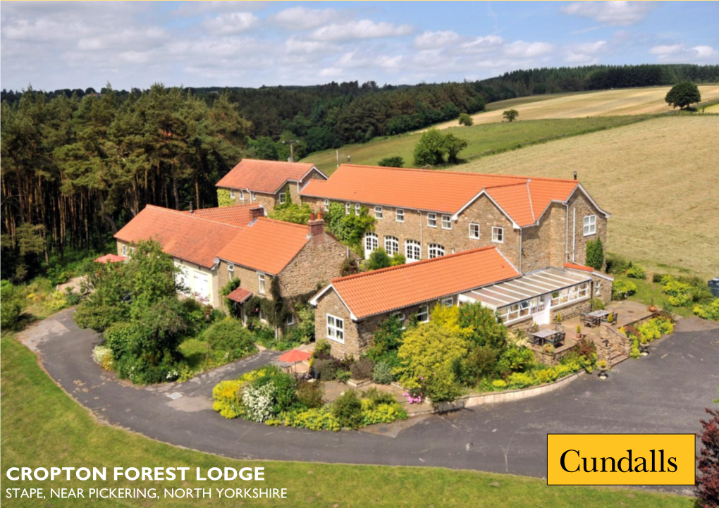 Cropton Forest Lodge Stape, Near Pickering, North Yorkshire