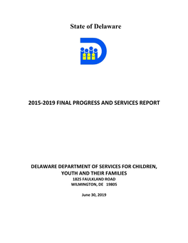 2015-2019 Final Progress and Services Report