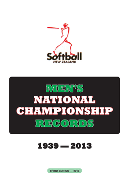 Men's National Championship Records