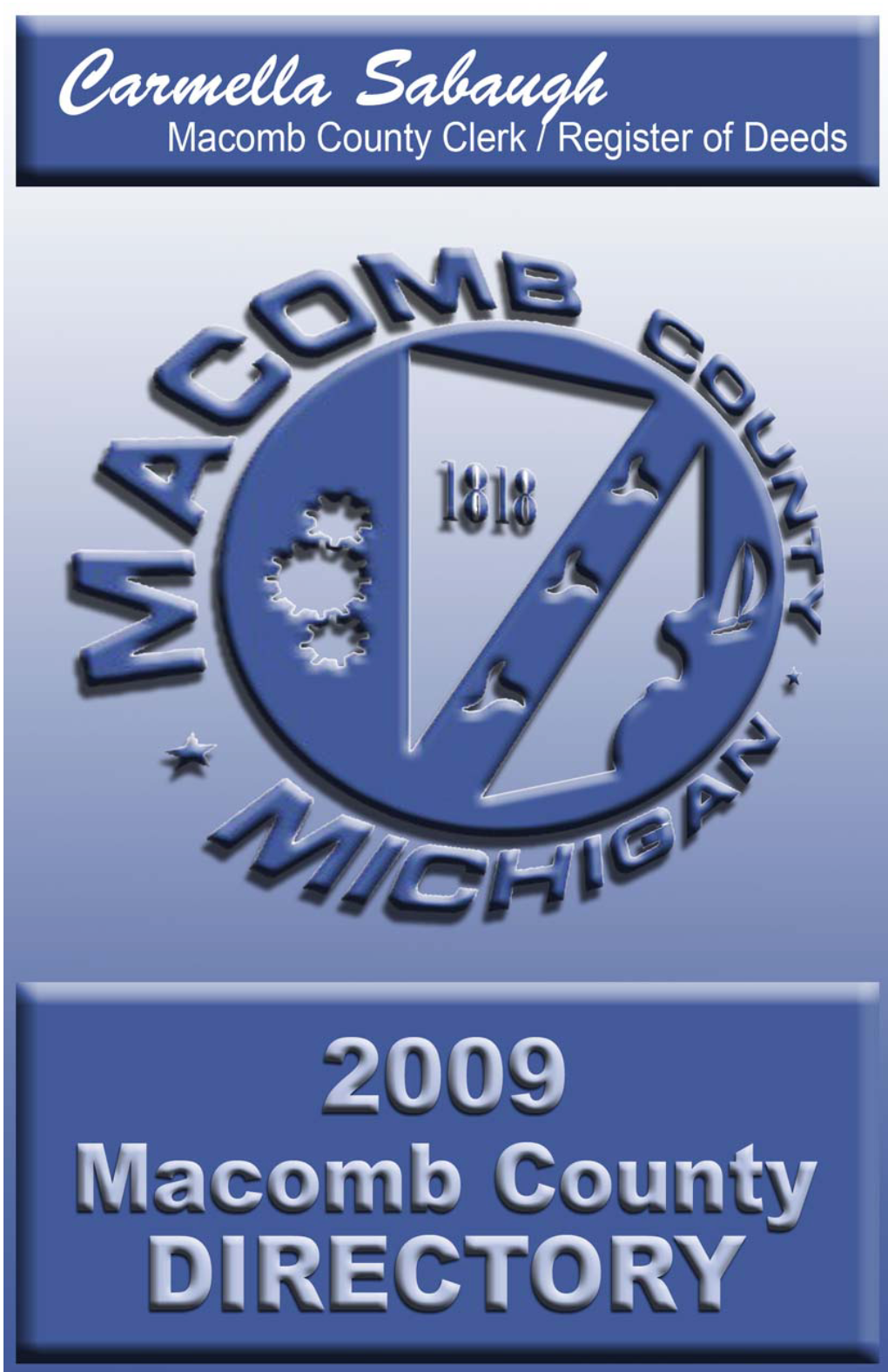 2009 Macomb County Directory