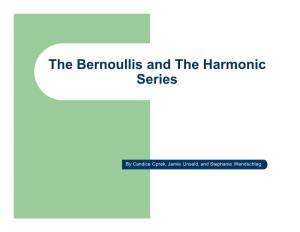 The Bernoullis and the Harmonic Series