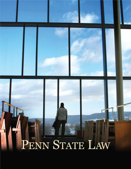 Penn State Law a Message from the Dean