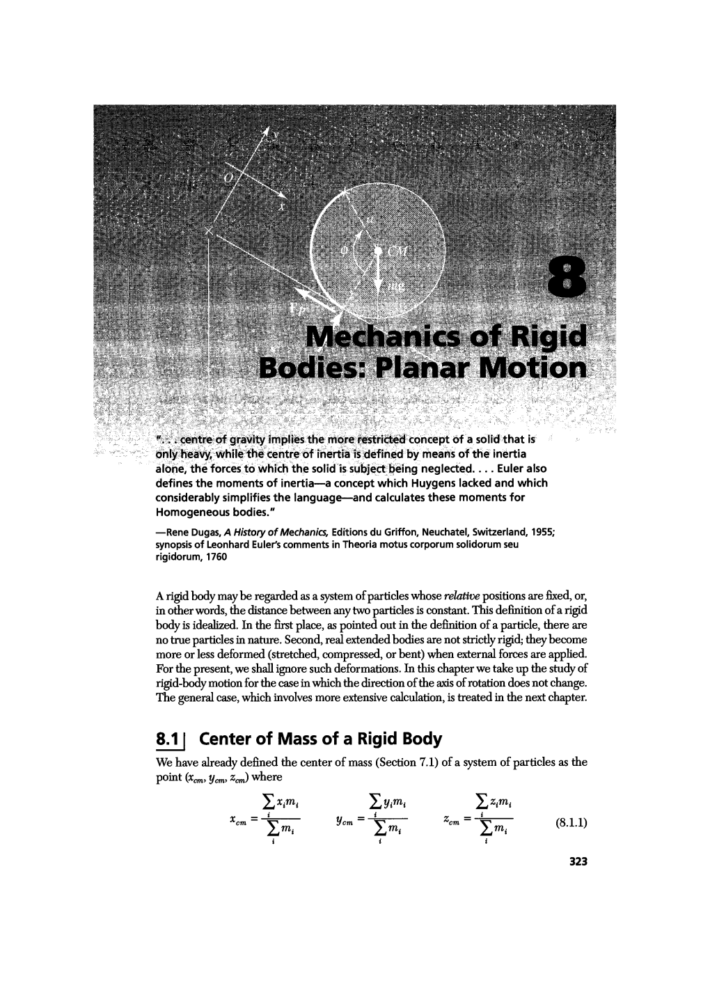 Motion of Rigid Bodies