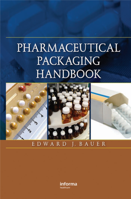 Pharmaceutical Packaging Handbook