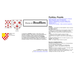 Maison De Boufflers 3 Branches Mal Connectées : Harly, Louverval & Lagnicourt